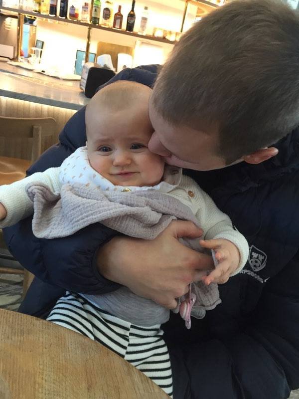 NYBAKT FAR: Matti Lund Nielsen ble far i 2016. (Foto: Privat)