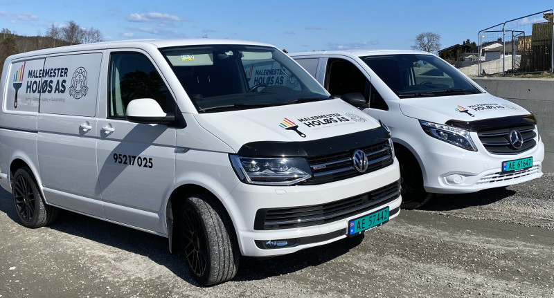 ER MED: Malermester Holøs er med på Målklubben.