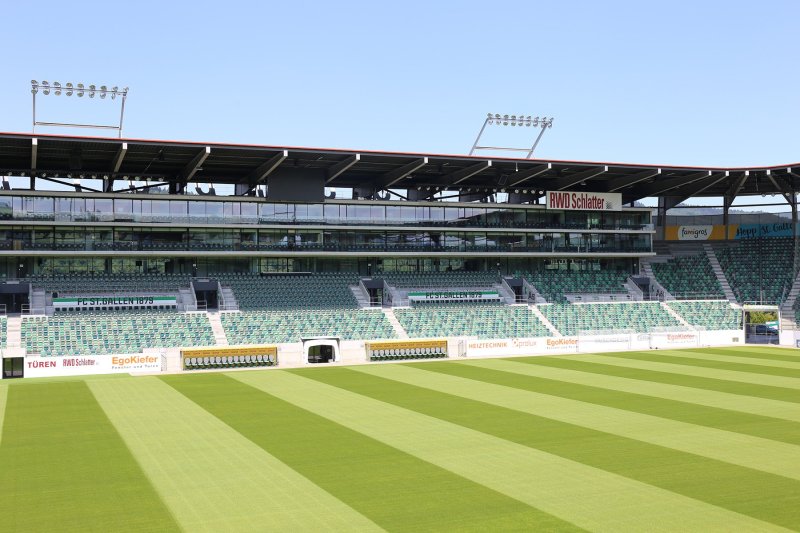 St. Gallens hjemmearena. Foto: FC St. Gallen