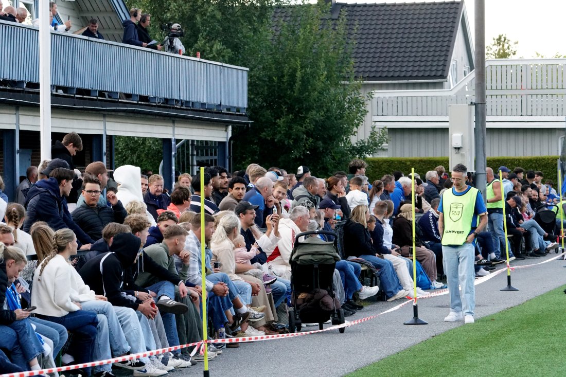 Det var stor interesse for cupkampen mellom Sparta og Sarpsborg 08.